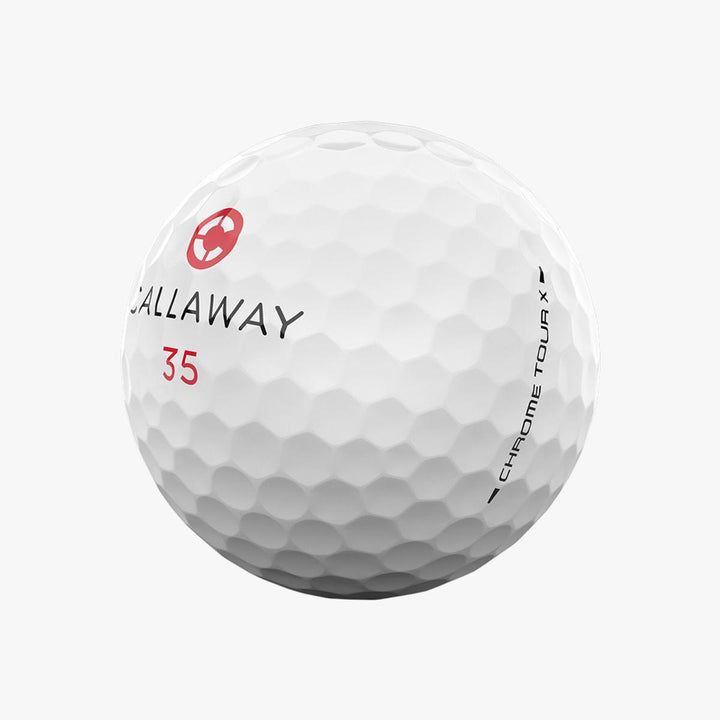 Chrome Tour X Retro Golf Balls