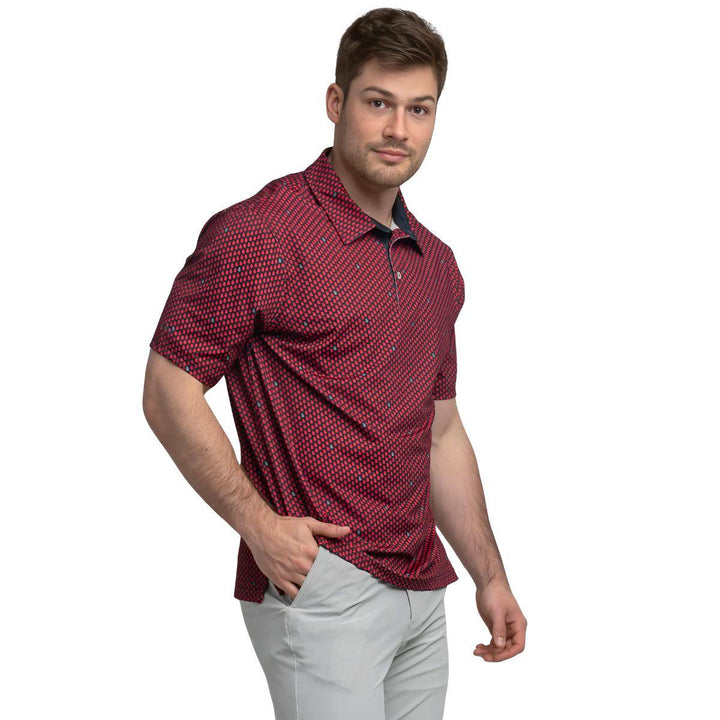 Dawg Walk Printed Polo