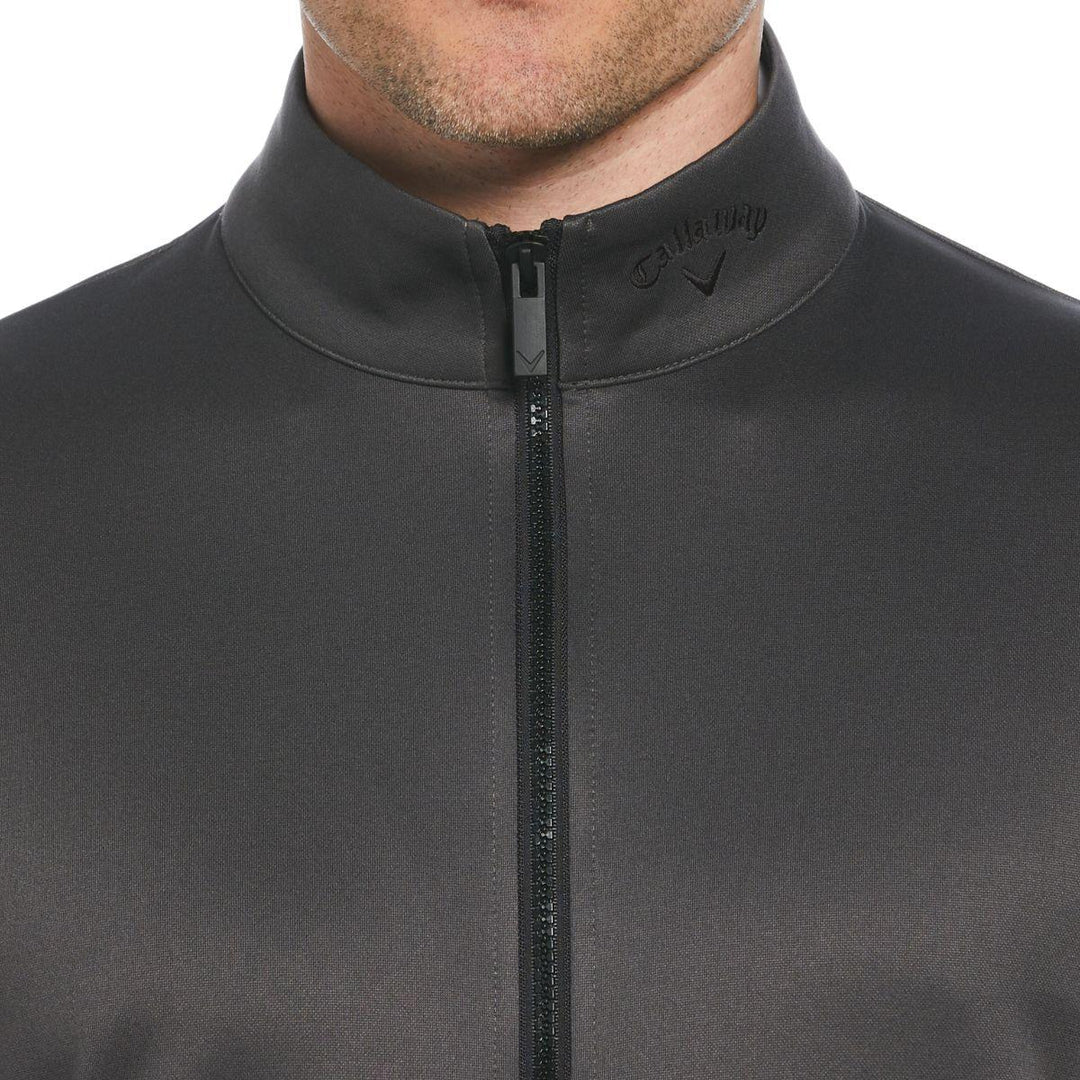Full Zip Chevron Back Golf Vest