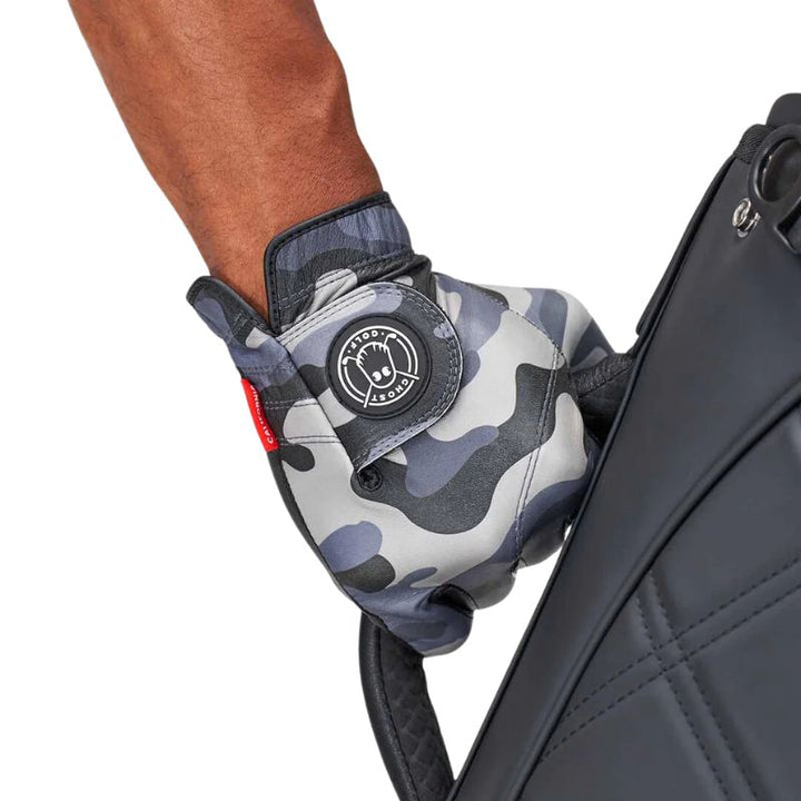 Black Camo Golf Glove