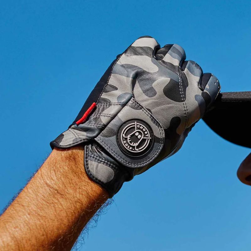 Black Camo Golf Glove