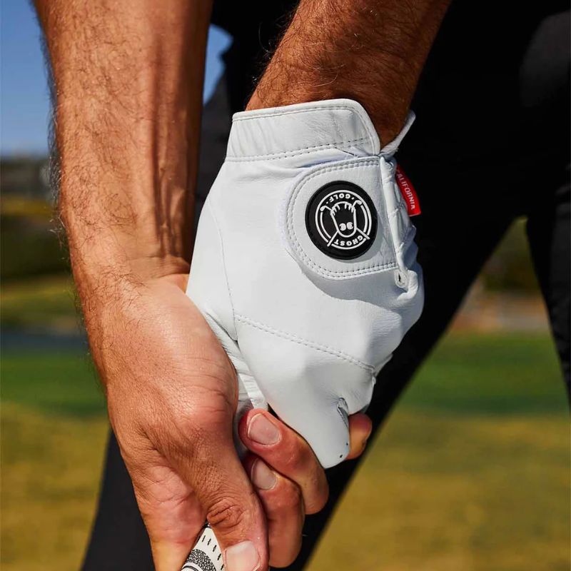 Ghost White Golf Glove