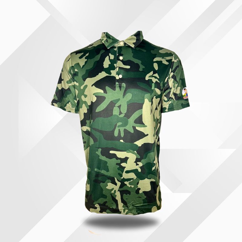 Camo Performance Polo