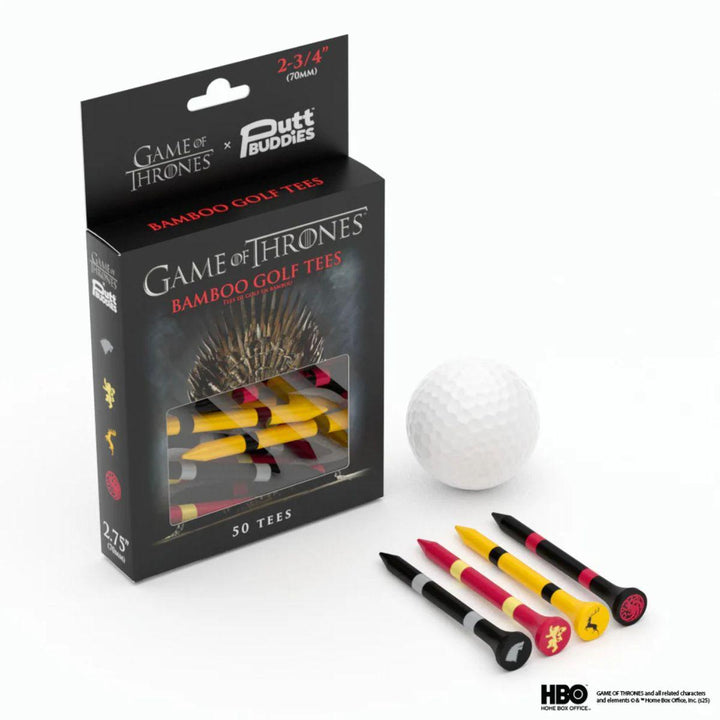 Game of Thrones - House Crest Golf Tees - Pack of 50 - 2.75"