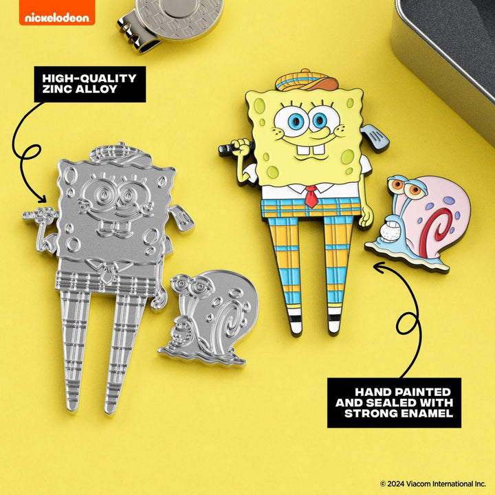 Golfing SpongeBob Divot Tool w/ Gary Ball Marker