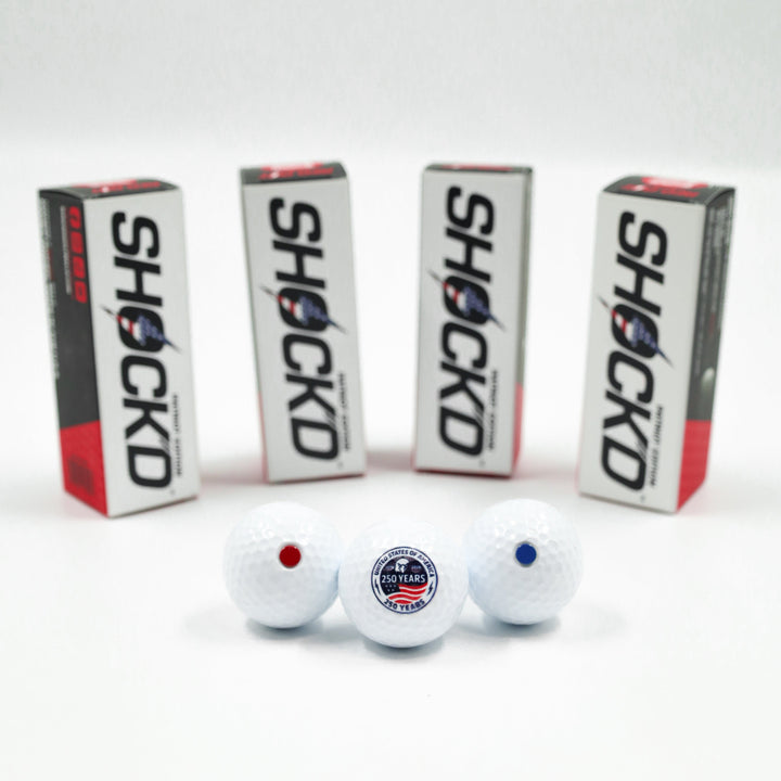 BUY 3 GET 1 FREE BUNDLE - SHOCK'D Golf Balls