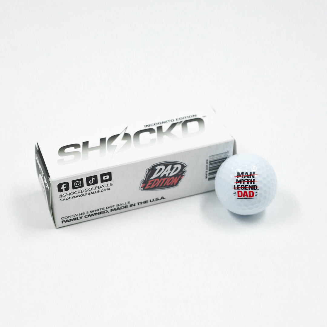 BUY 3 GET 1 FREE BUNDLE - SHOCK'D Golf Balls