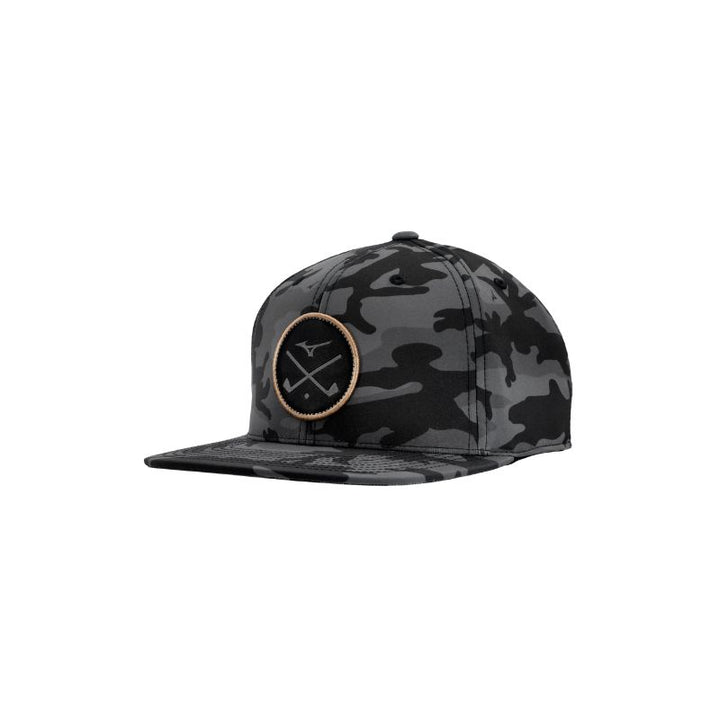 Crossed Clubs Snapback Golf Hat