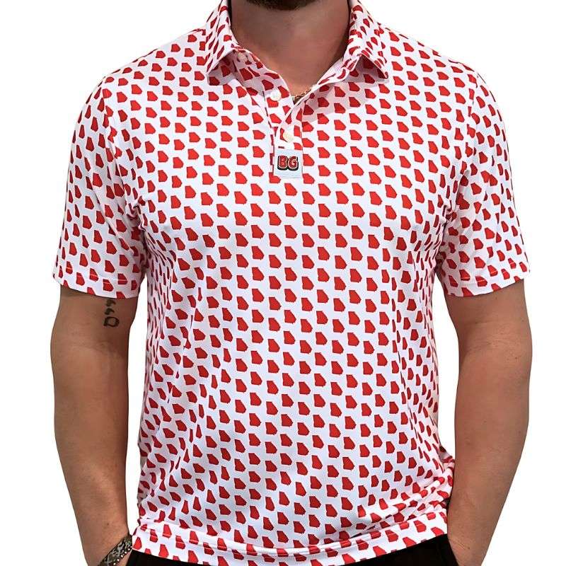 State Pride Performance Polo - Red
