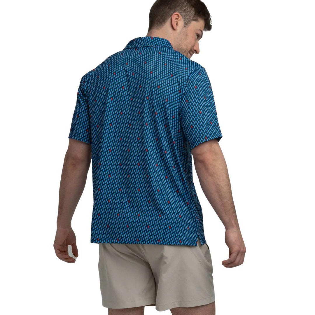 Magnolia State Printed Polo - The Vault