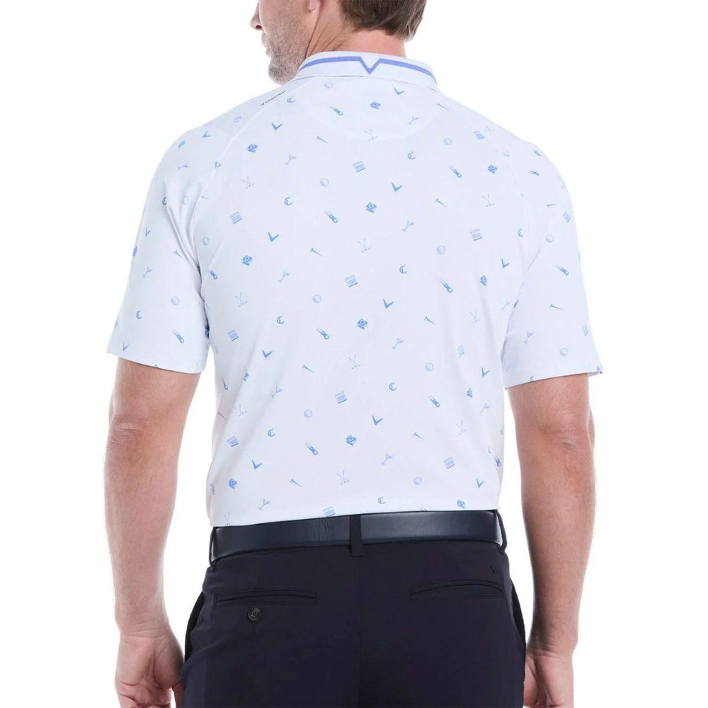 Memento Print Golf Polo