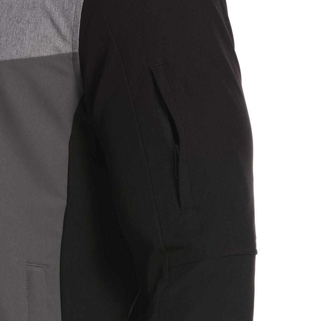 Mens 1/2 Zip Wind Jacket Long Sleeve
