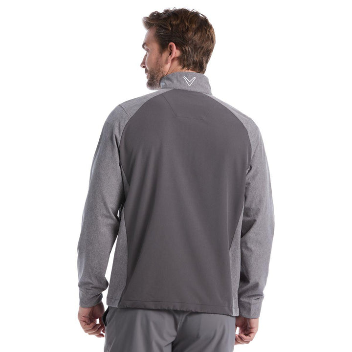 Mens 1/2 Zip Wind Jacket Long Sleeve