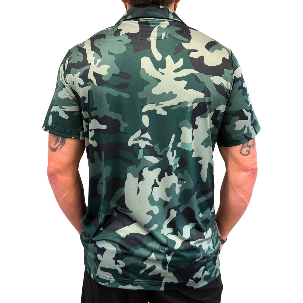 Camo Performance Polo