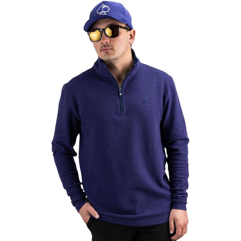 Player Preferred™ Waffle Knit Pullover - Navy