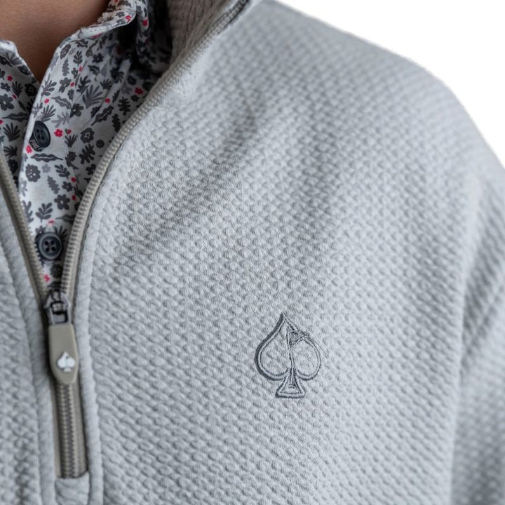 Player Preferred™ Waffle Knit Pullover - Stone