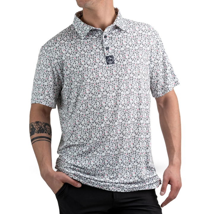 Floral Pop Polo