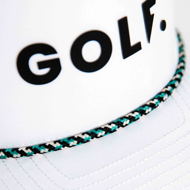 White GOLF Hat