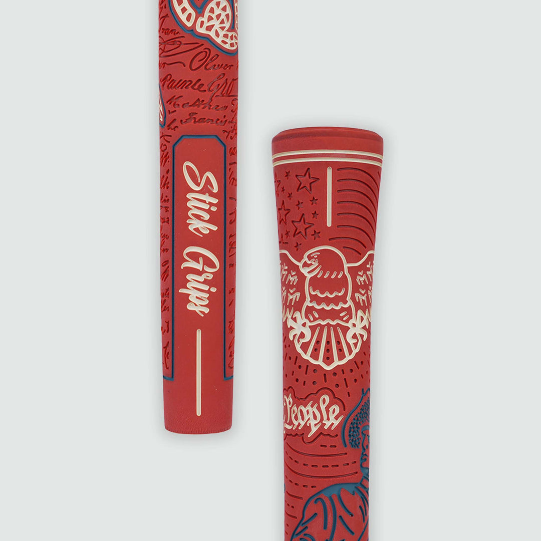 Stick Grips Golf Patriot Golf Grip (Red)