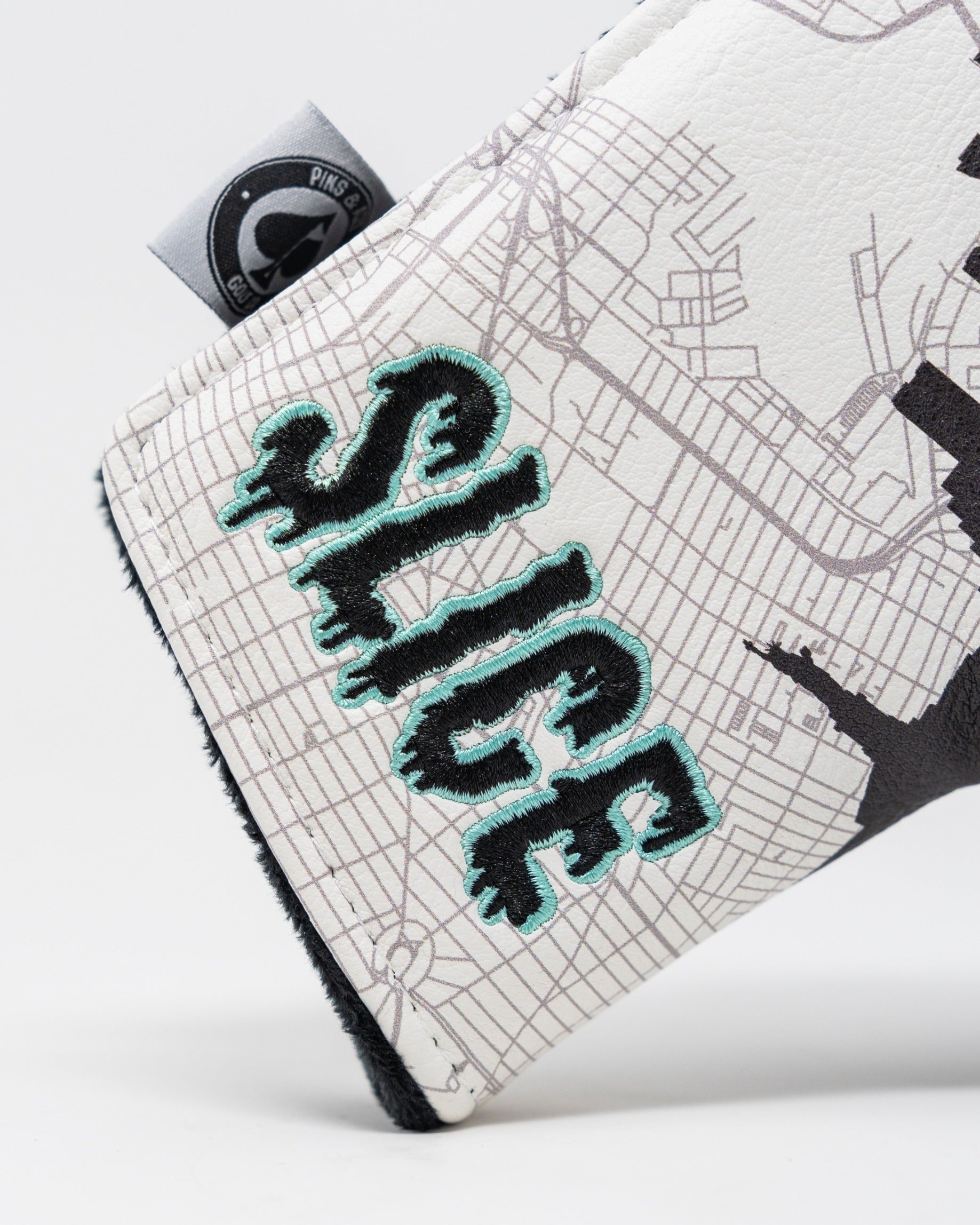 Pins and Aces Shady Slice Blade Putter Cover