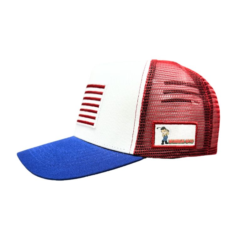 American Flag Trucker Hat