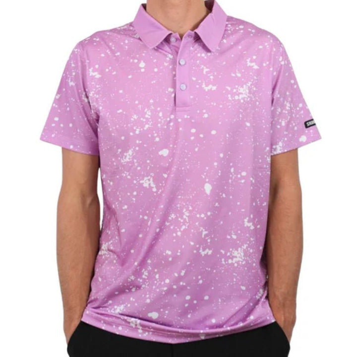 Purple Paint Polo