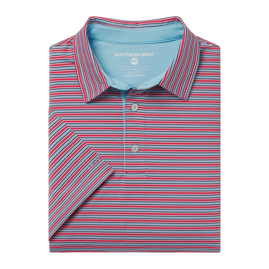 Scoreboard Stripe Polo