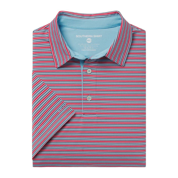 Scoreboard Stripe Polo