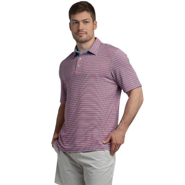 Scoreboard Stripe Polo
