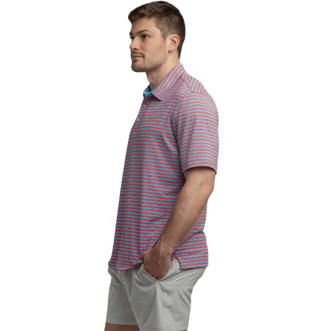 Scoreboard Stripe Polo