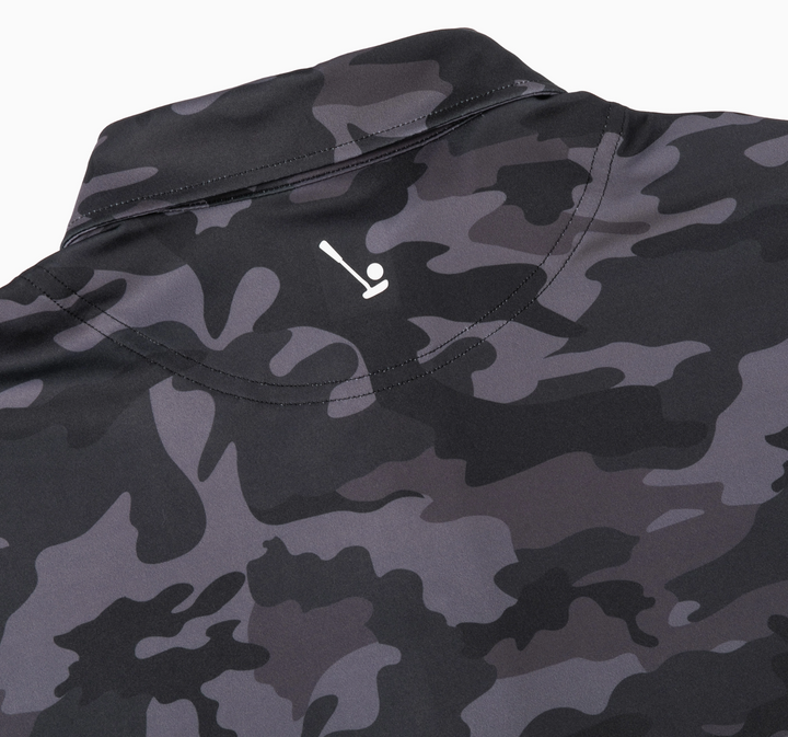 Black Camo Men's Polo