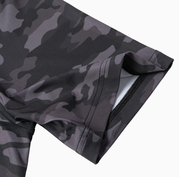 Black Camo Men's Polo