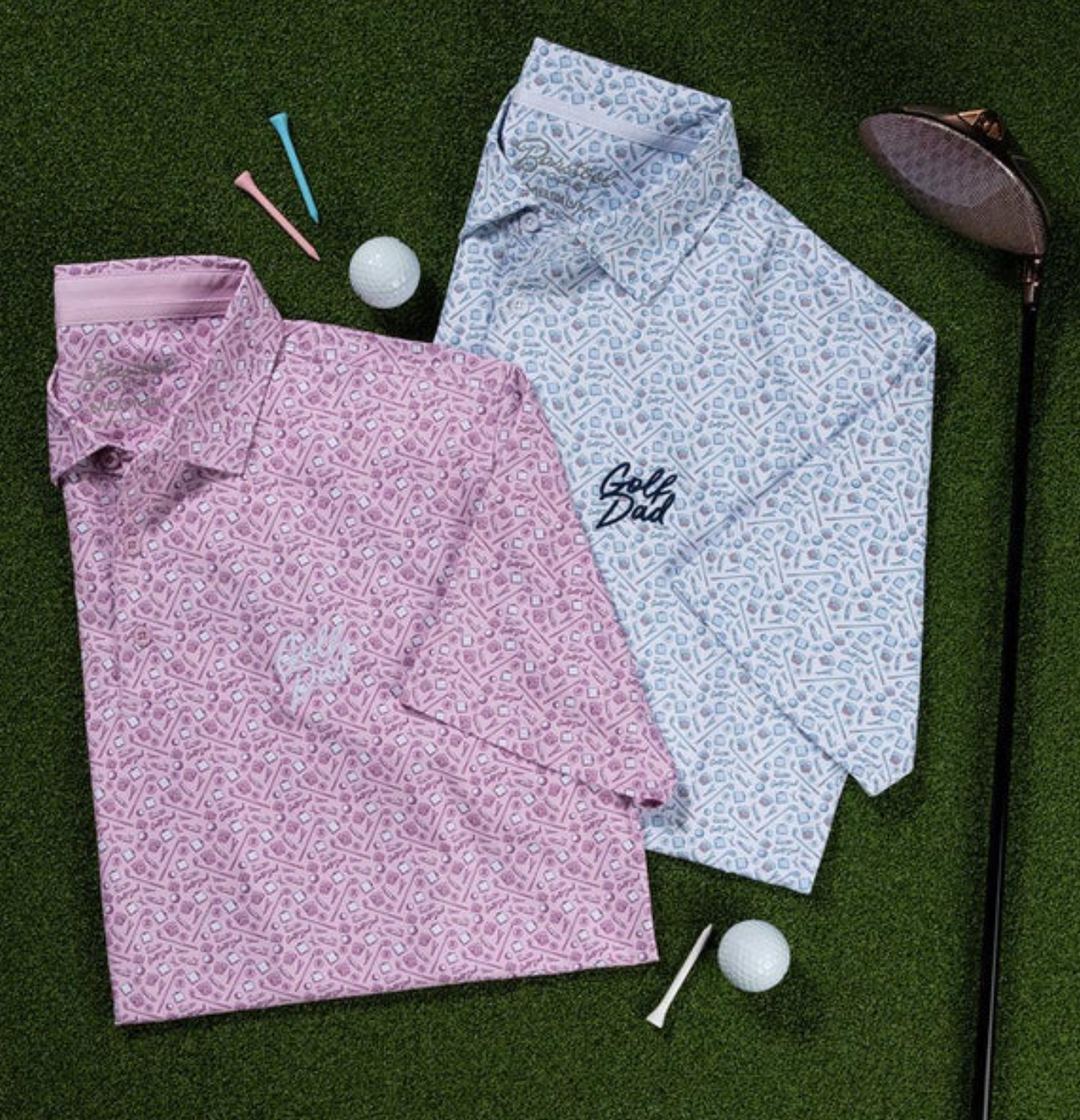 Barstool "Golf Dad" Vices Printed Polo