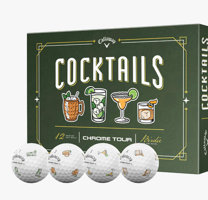 Chrome Tour Cocktails Golf Balls