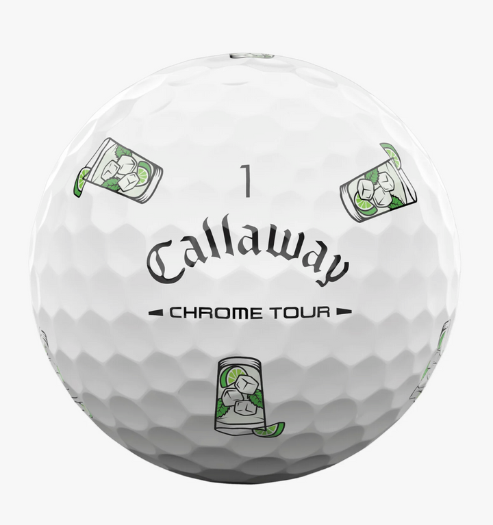 Chrome Tour Cocktails Golf Balls