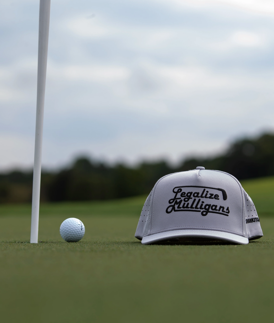 Legalize Mulligans Gray Golf Hat