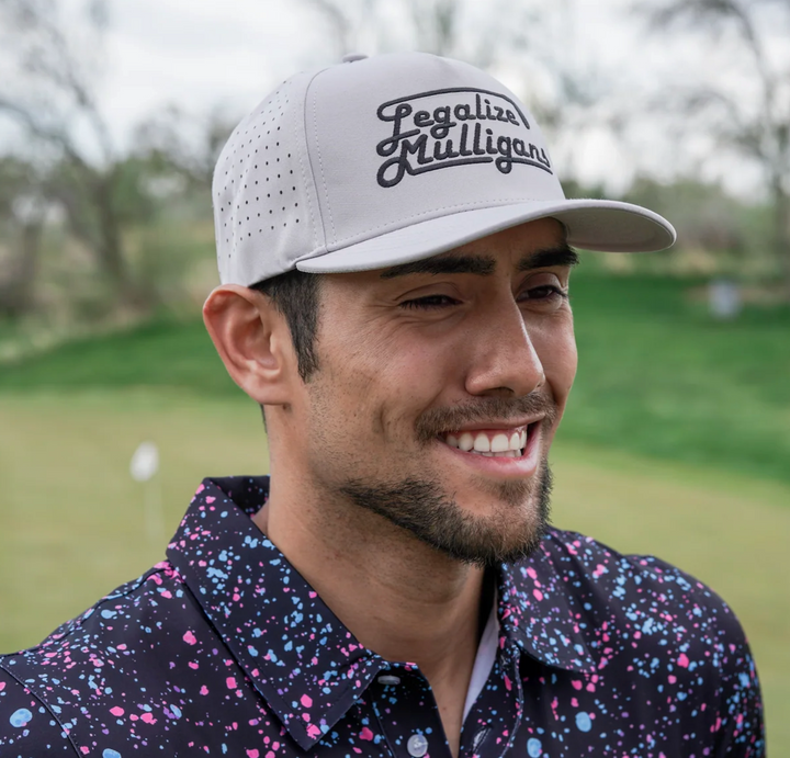 Legalize Mulligans Gray Golf Hat