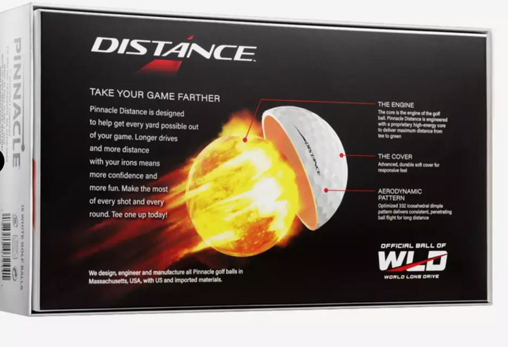 Pinnacle Distance Golf Balls