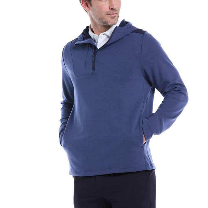 Soft Touch 1/4 Zip Long Sleeve Golf Hoodie