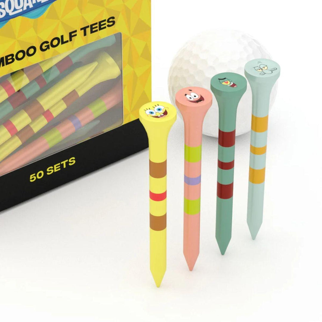 Spongebob Squarepants Golf Tees - Pack of 50 - 2.75"