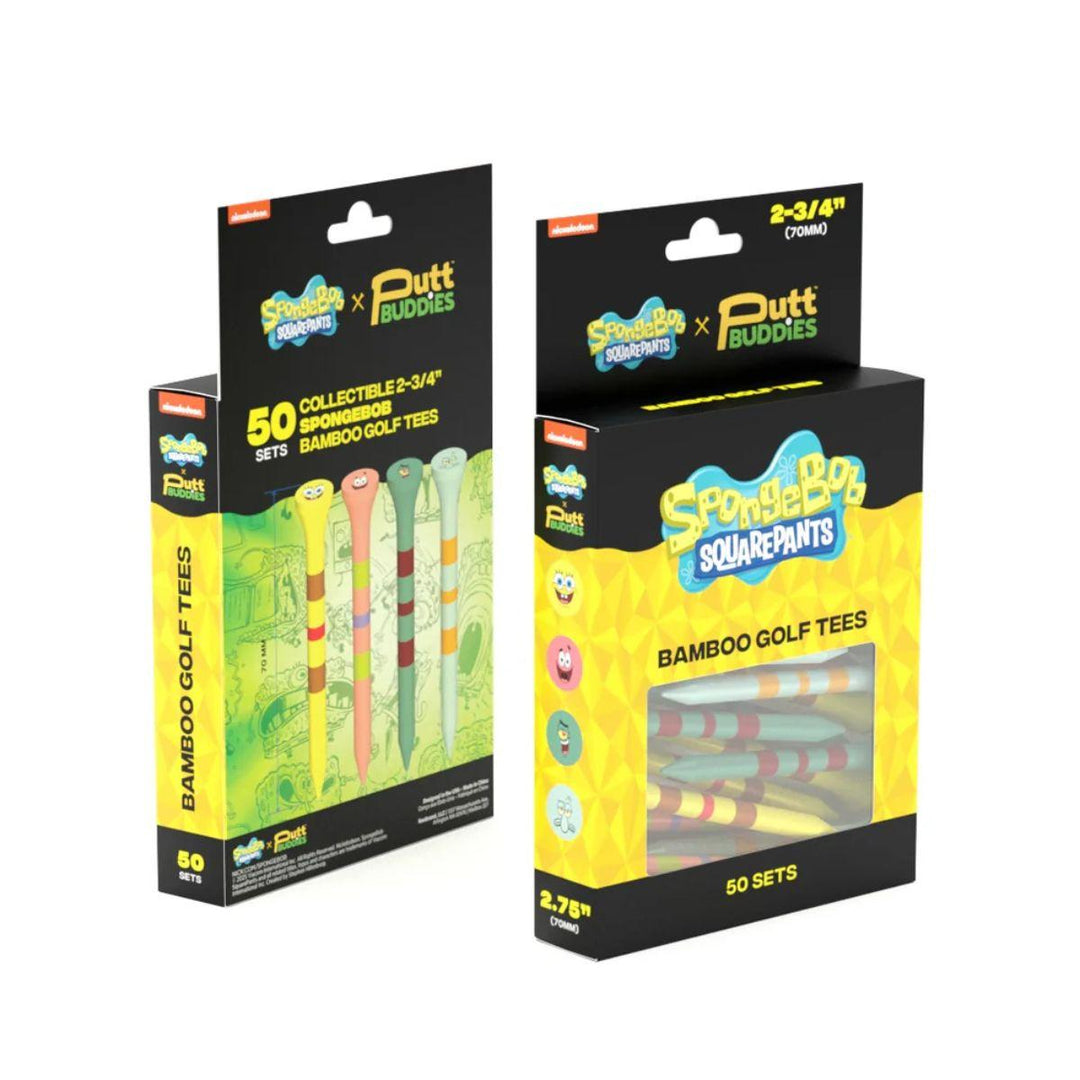 Spongebob Squarepants Golf Tees - Pack of 50 - 2.75"