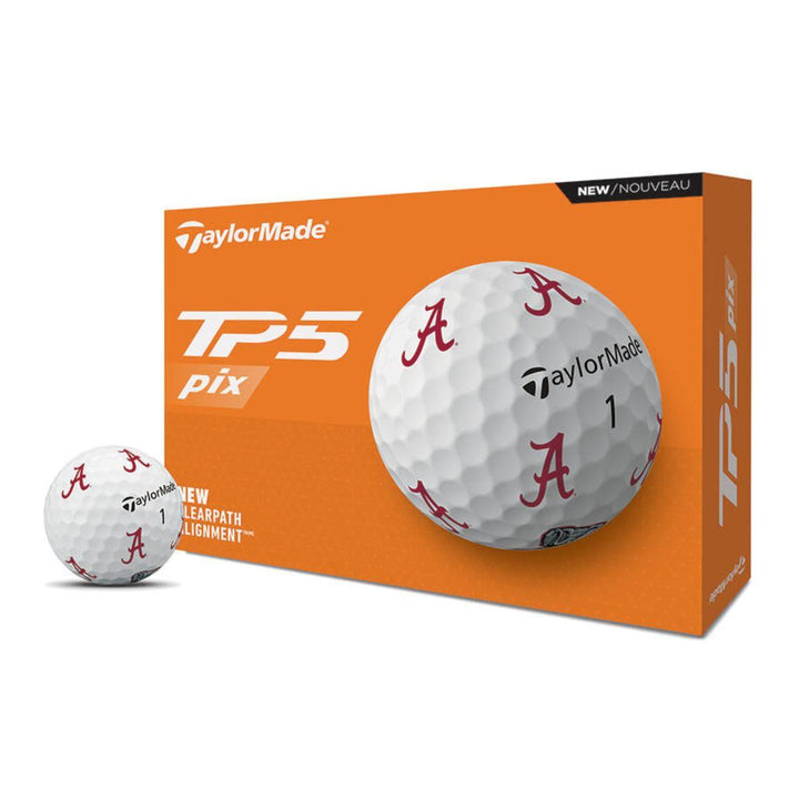 TP5 pix Collegiate Golf Balls