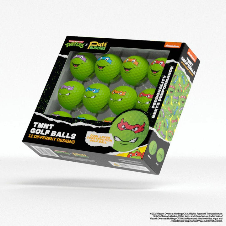 Teenage Mutant Ninja Turtle Golf Balls - 12 Pack