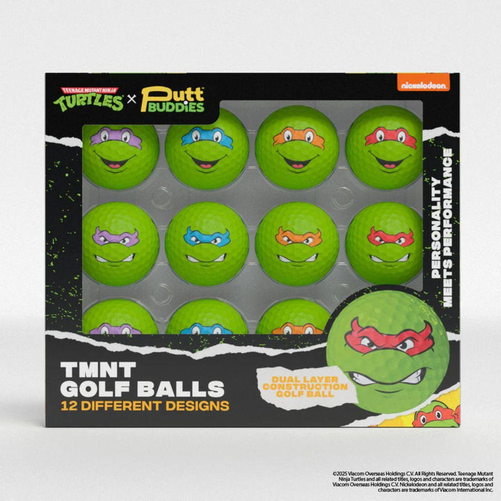 Teenage Mutant Ninja Turtle Golf Balls - 12 Pack