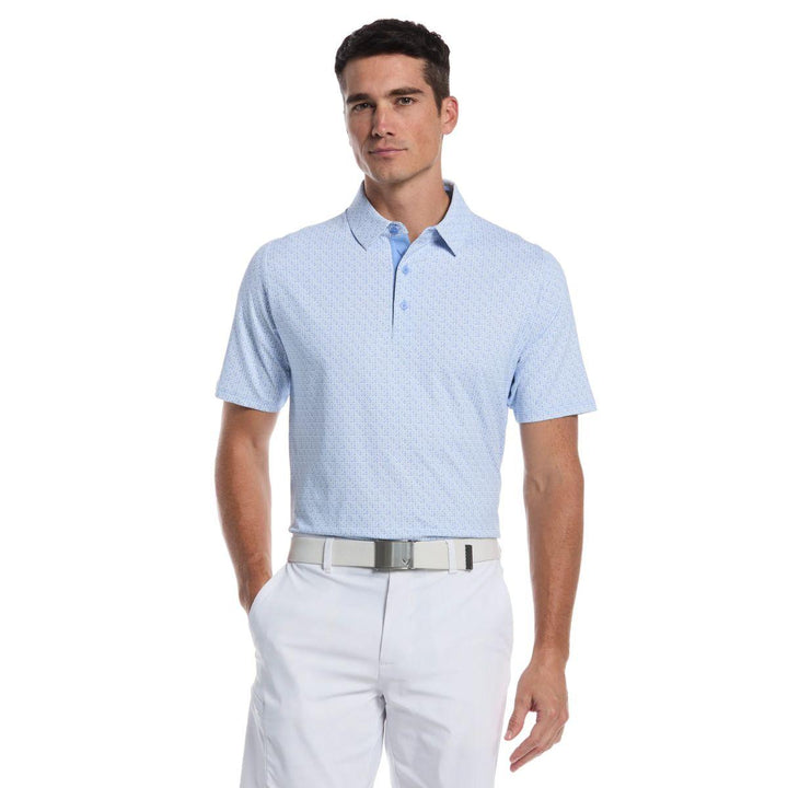 Timeless Chev Print Polo