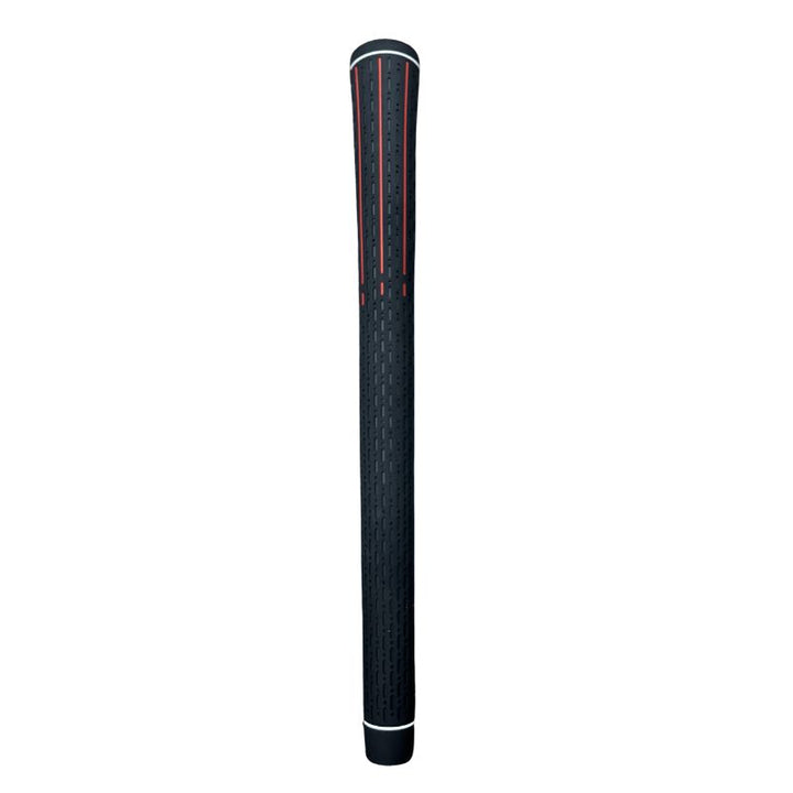 Black & Red Rubber Grip - Mid-Size