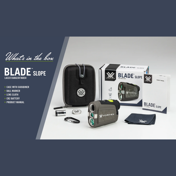 Blade TM Slope Golf Laser Rangefinder