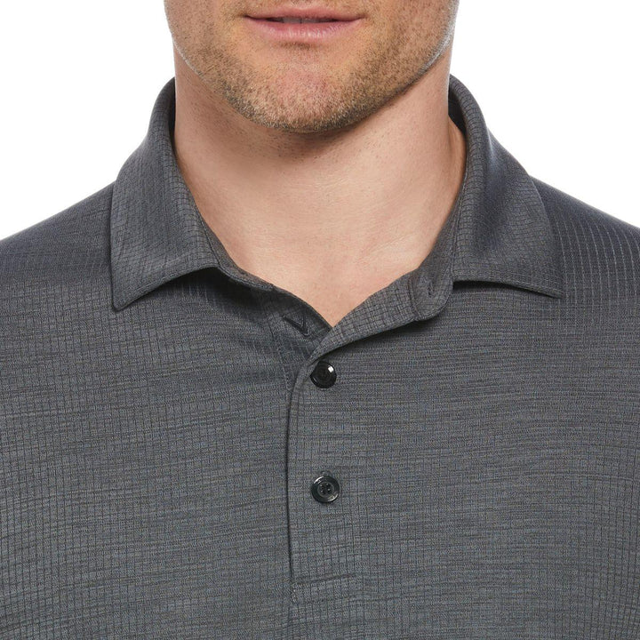 Ventilated Classic Jacquard Golf Polo Shirt
