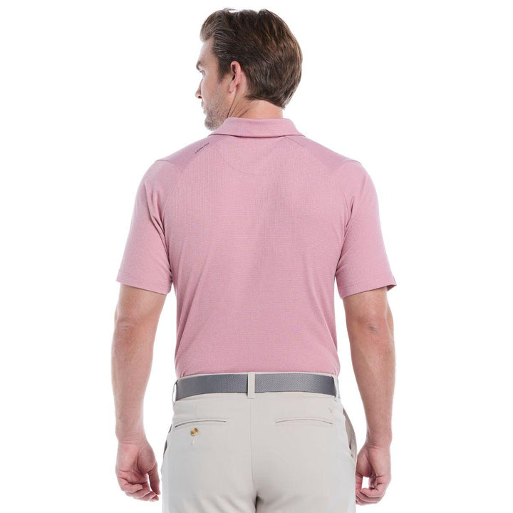 Ventilated Classic Jacquard Golf Polo Shirt