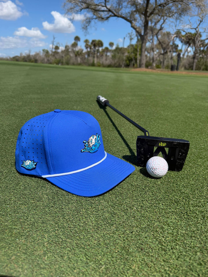 Water Ball Golf Snapback Hat